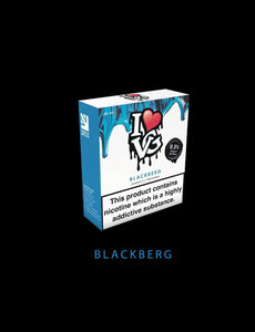 I love VG BlackBerg  TPD Compliant 3x 10ml - No1VapeTrail 