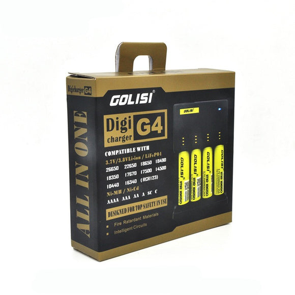 Golisi Universal Battery Charger intelligent Digicharger G4 - No1VapeTrail 