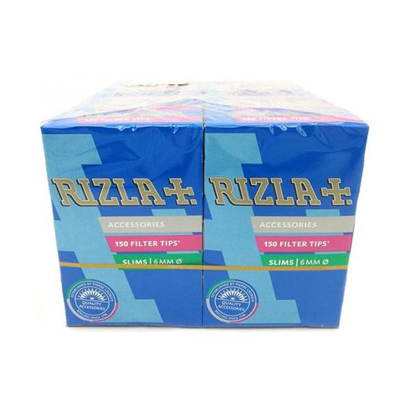 10 Pack Slim 6mm Rizla Filter Tips - No1VapeTrail 