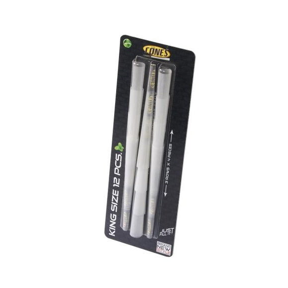 Cones King Size pre-rolled Cones - 12 Pieces - No1VapeTrail 