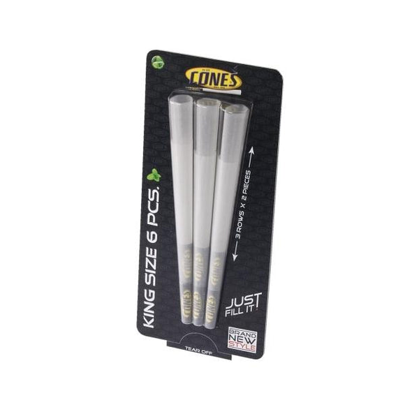 Cones King Size Pre-rolled 6 Pieces Blister Pack - No1VapeTrail 