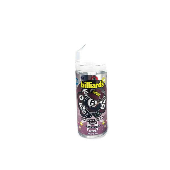 Billiards Soda Range 0mg 100ml Shortfill (70VG/30PG) - No1VapeTrail 