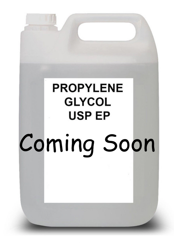 Propylene Glycol - COMING SOON - No1VapeTrail 